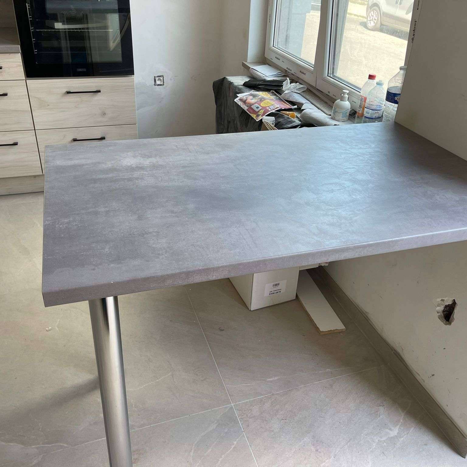 Keukentafel uit keukenwerkblad