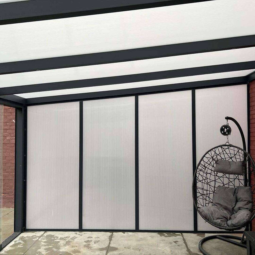 Veranda met PVC